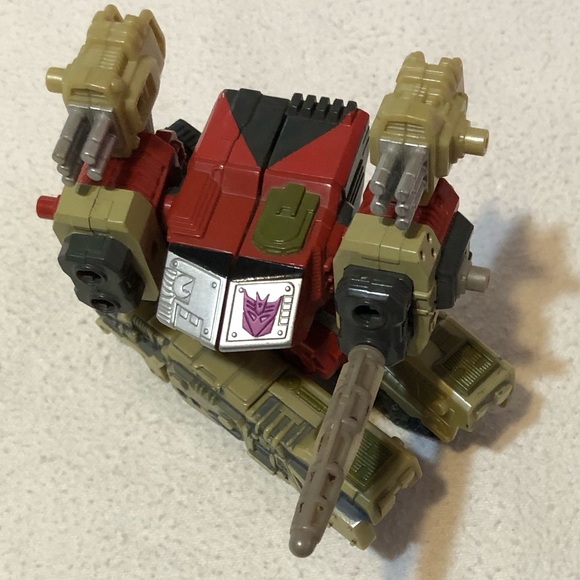 Vintage Transformers Armada Demolishor Decepticon Military Vehicle 2002 - Picture 9 of 11